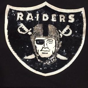 Oakland Raiders☠️ OVERSIZED VS PINK hoodie 💎